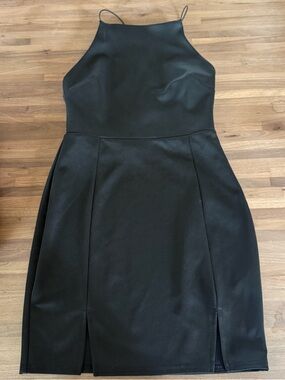 ASOS black mini cocktail dress